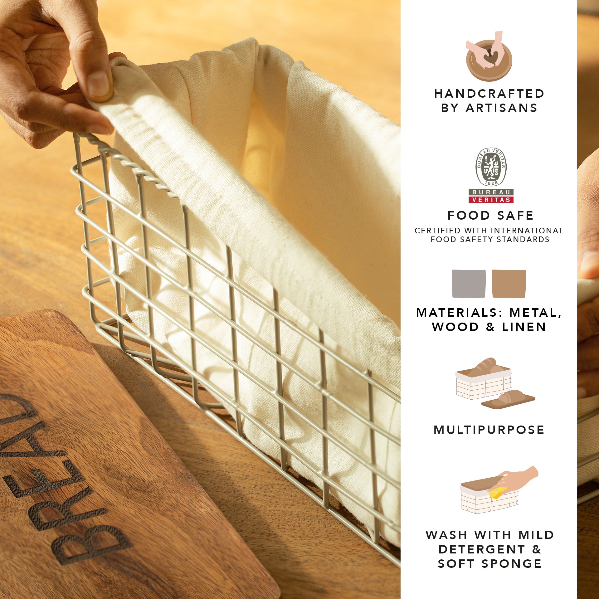 Buy Twine Wire Bread Box Online - Ellementry – ellementry