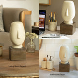 Firm Face Ecomix Sculpture - White