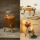 Triangular light weight wooden stand