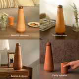 Terracotta Water Bottle With Sphere Stopper
