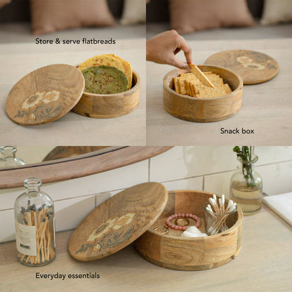 Fleur D or Roti Box