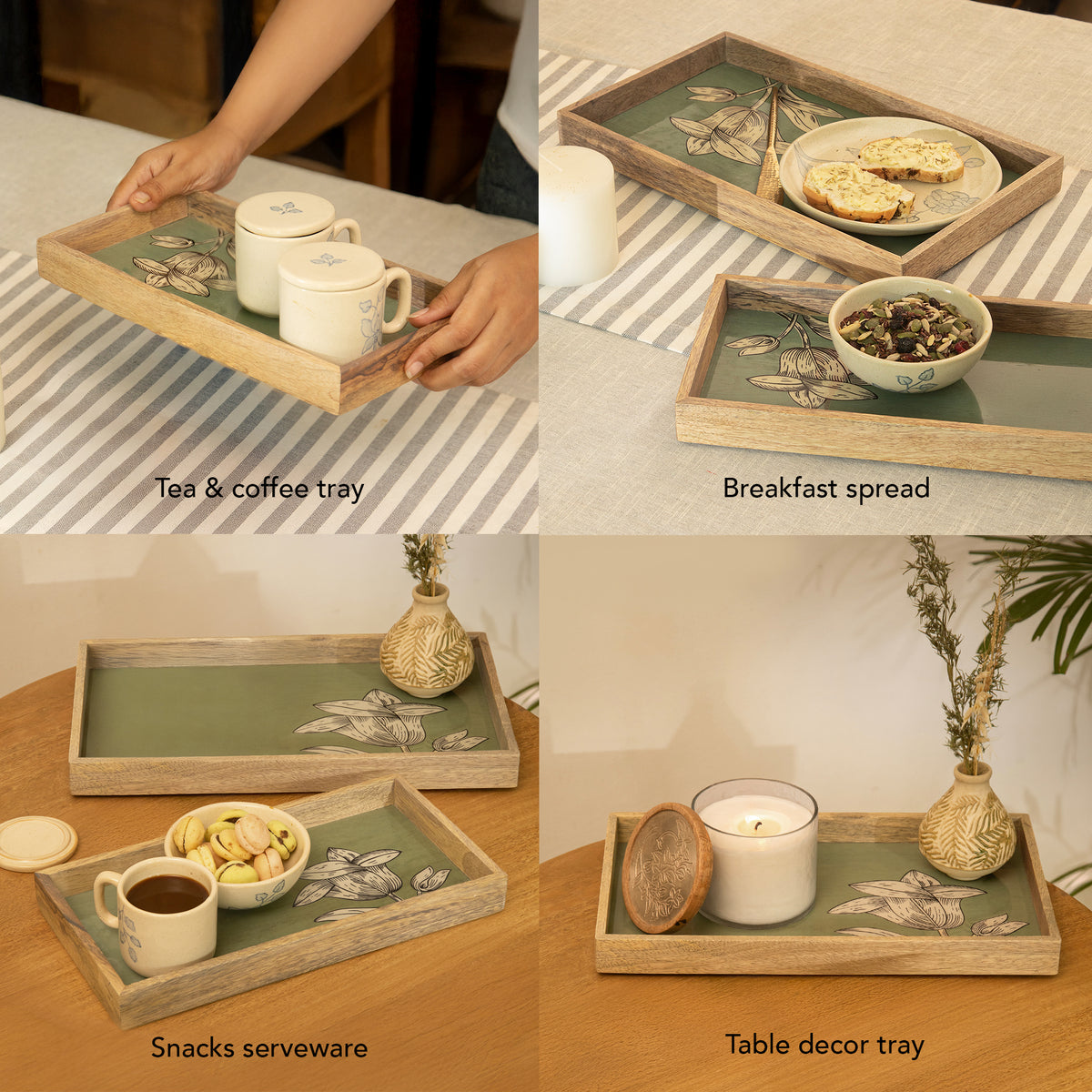 Noor tray set of 2
