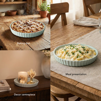 Upper Crust Ceramic Tart Dish