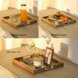 Shade of Green Wooden Tray