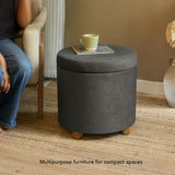 Cinnamon Storage Ottoman
