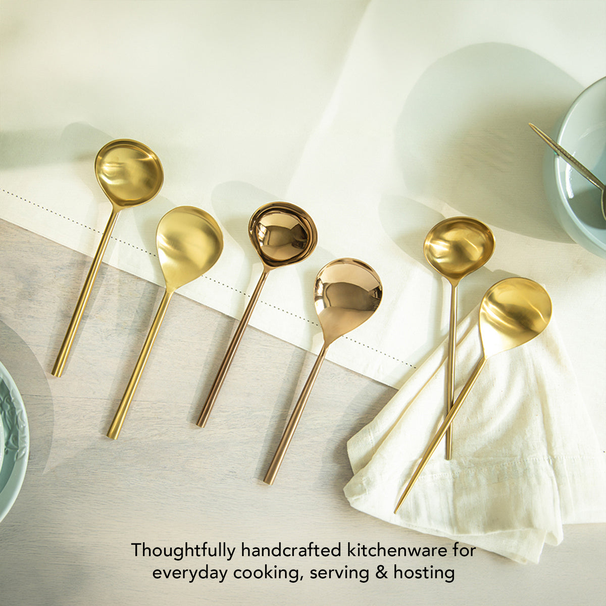 Aura Gold Serving Set of Two
