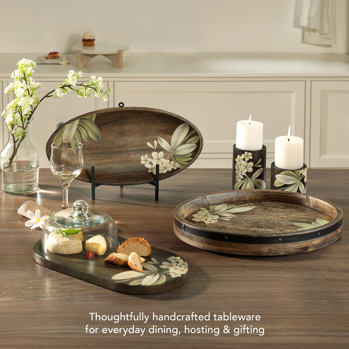 Frangipani Lazy Susan