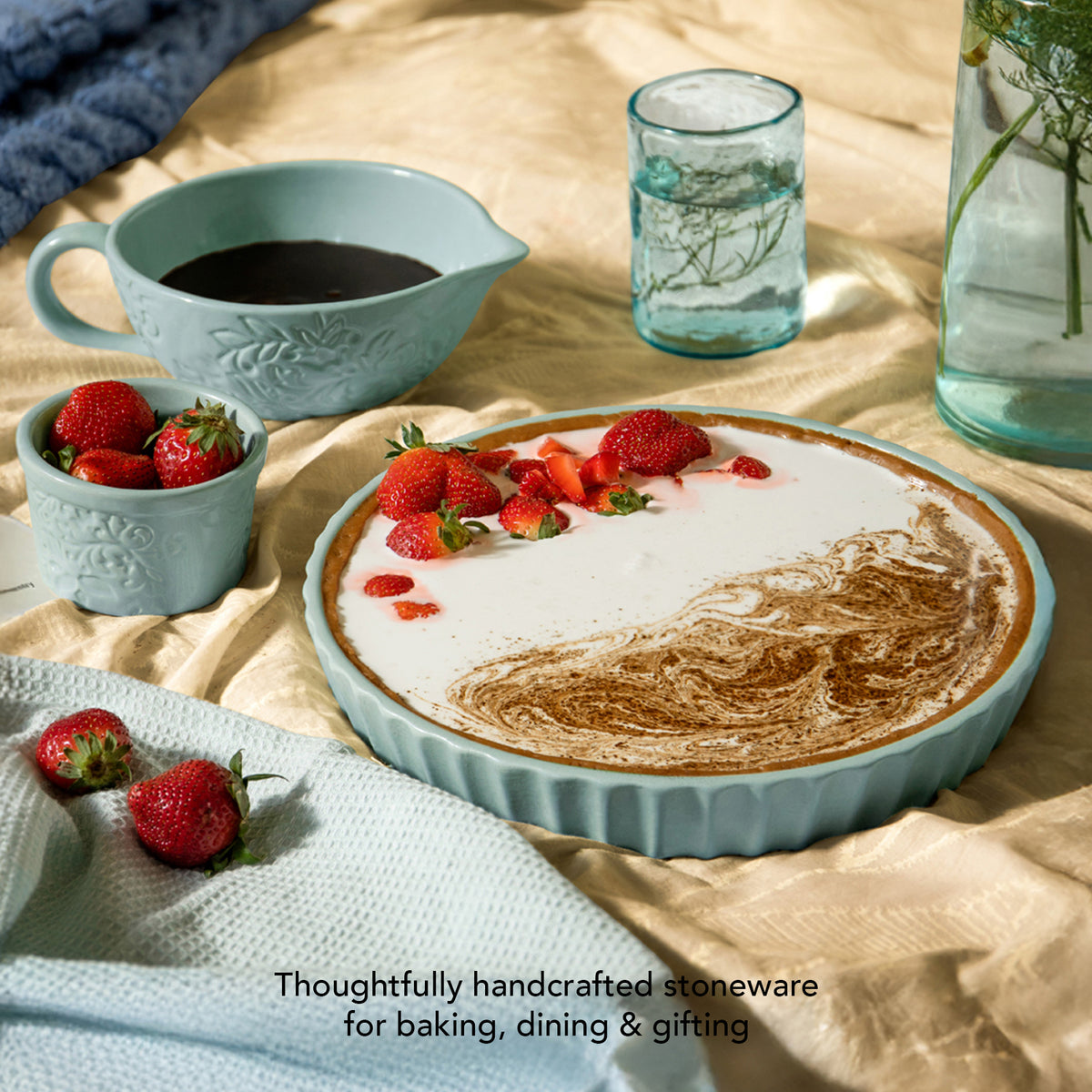 Upper Crust Ceramic Tart Dish