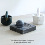 Erebus Marble Mortar & Pestle