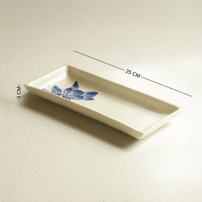 Magnolia ceramic serving platter