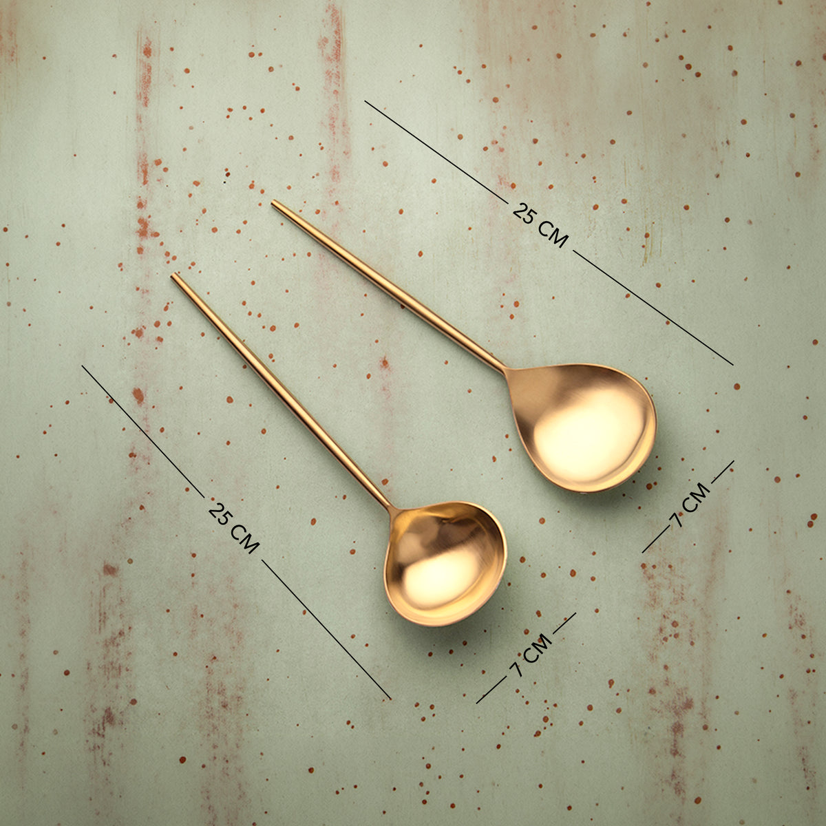 Aura Gold Serving Set of Two