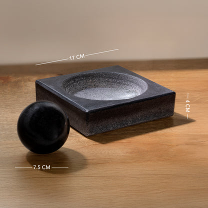 Erebus Marble Mortar & Pestle