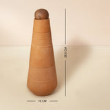 Terracotta Water Bottle With Sphere Stopper