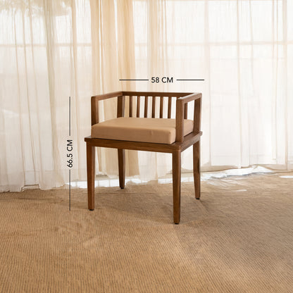 Lei Pan Cushion Seated Chair