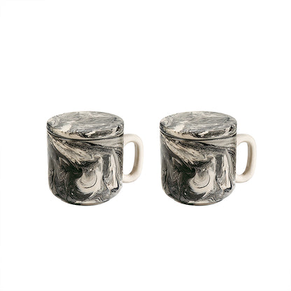 Carbon Ceramic Mug Set of Two