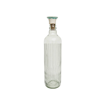 Cove Glass Bottle With Ceramic Stopper