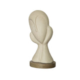 Spellbound Face Ecomix Sculpture - White