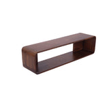 Boxy Wooden Wall Shelf