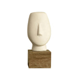 Firm Face Ecomix Sculpture - White
