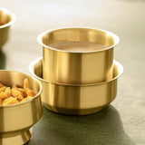 Oro brass coffee set