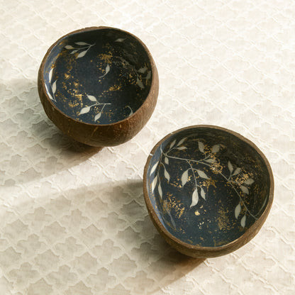 Winter nights coconut bowl set of 2