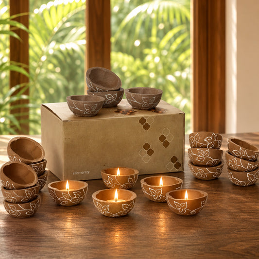 Gaudeep Gulzar Diya- Set of 21