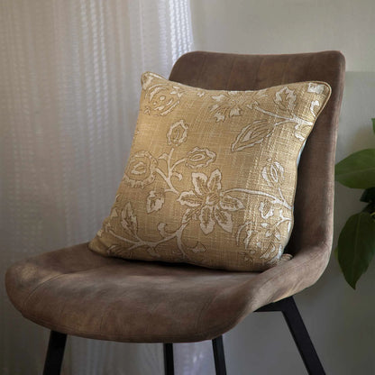 Melange floral cushion cover (small)