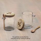Allora Glass Jar Set of 2