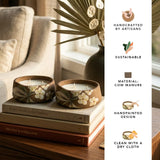 Gaudeep frangipani candle Set of 2