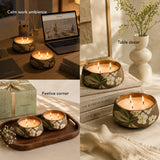 Gaudeep frangipani candle Set of 2