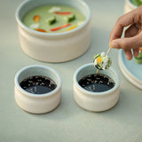 Serene Sky Ceramic Bowl (Small) Set of 2
