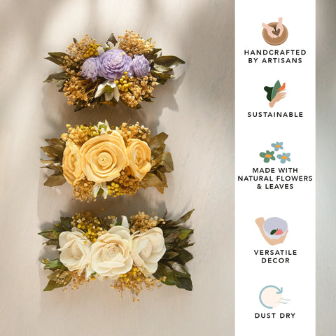 Botanic Gift Wrap Accents- set of 3