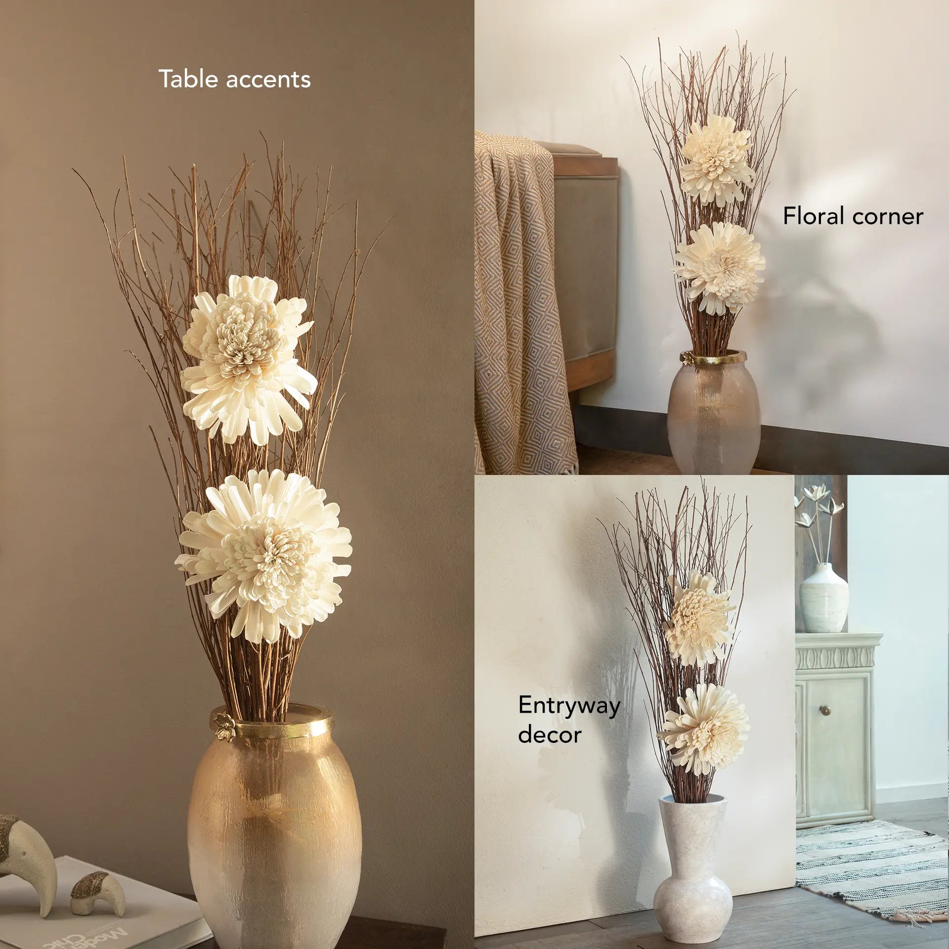 Zinia Brown Lady Bunch