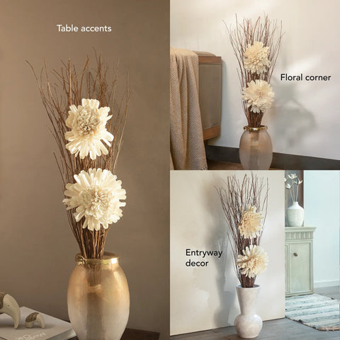 Zinia Brown Lady Bunch