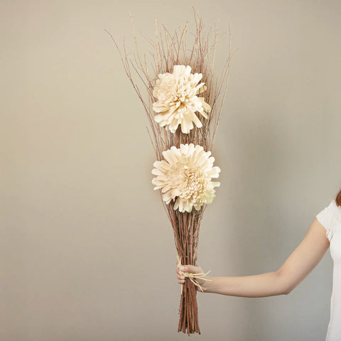 Zinia Brown Lady Bunch