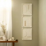 Sarafay Ecomix Wall Decor with Gold Rub Set of 3