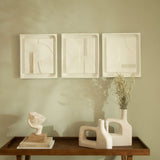 Sarafay Ecomix Wall Decor with Gold Rub Set of 3