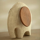 Anarva - Ecomix Elephant With Fabric & Wood Small
