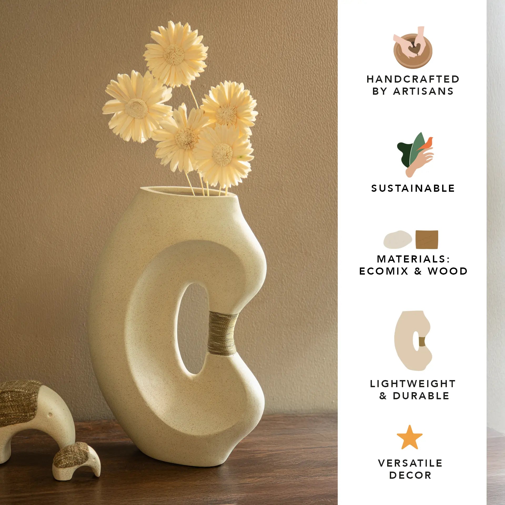 Curva Ecomix Vase - Large