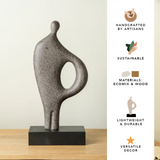 abstrakt ecomix human form sculpture - 1