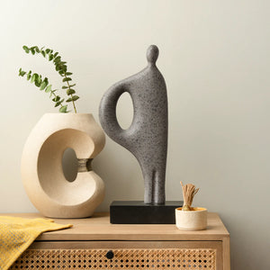 Abstrakt Ecomix Human Form Sculpture - 2