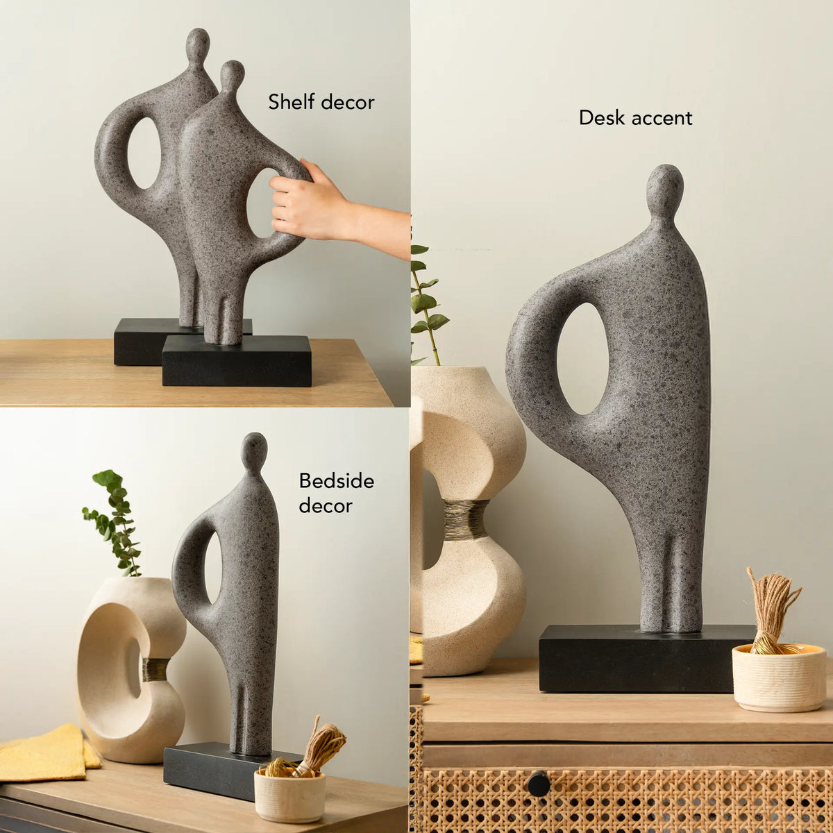 Abstrakt Ecomix Human Form Sculpture - 2