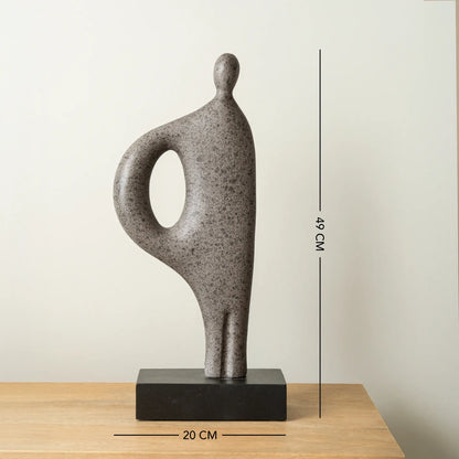 Abstrakt Ecomix Human Form Sculpture - 2