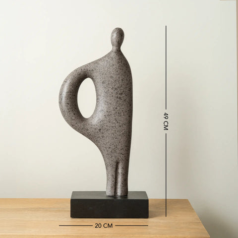 Abstrakt Ecomix Human Form Sculpture - 2