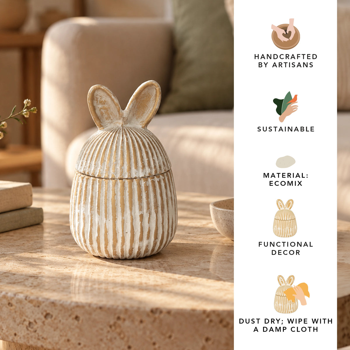 Wonderland Ecomix Trinket Jar