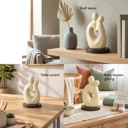 Heartspace Ecomix Decor Sculpture