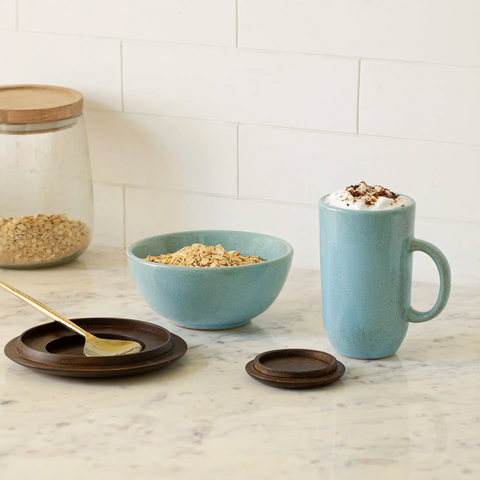 Aqua Rustic' Breakfast Gift Set