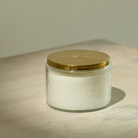 Mahogany Glass Jar Wax Candle (3 Wick)