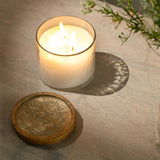 Lavender Vanilla Glass Jar Wax Candle (3 Wick)