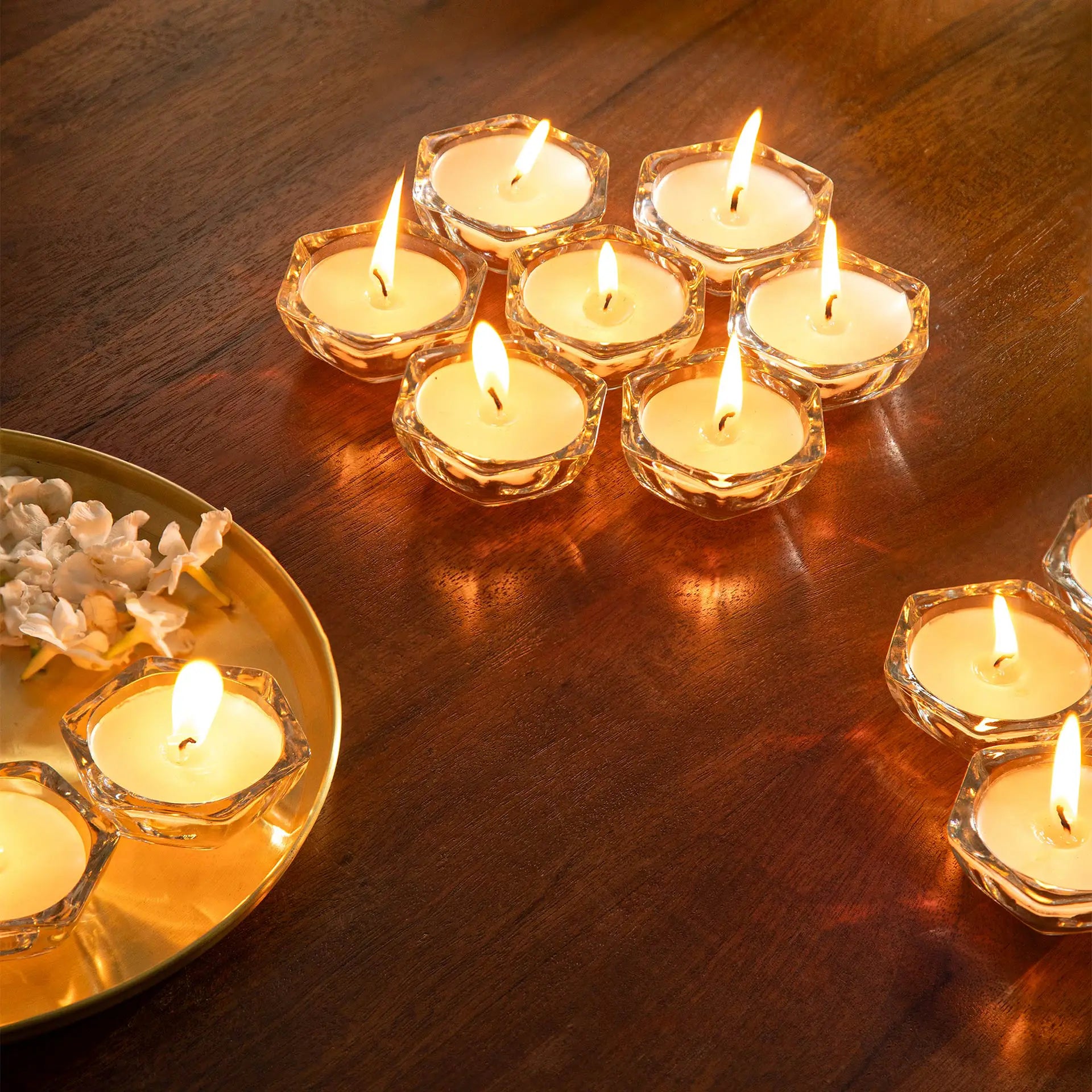 kanchdeep wax filled diya set of 24